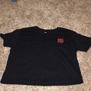 hollister crop top:)